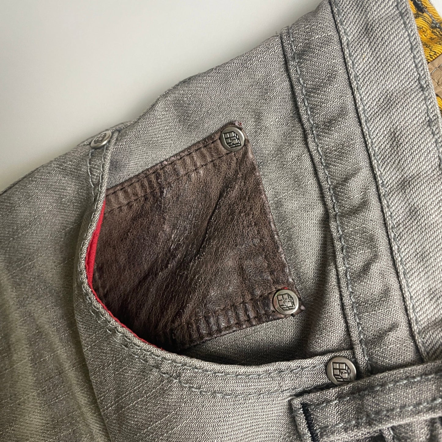 Mastermind studios Japan grey denim XS
