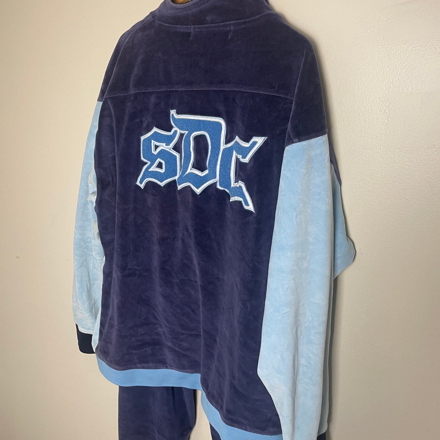 Snoop Dogg clothing company velour tracksuit set XXL