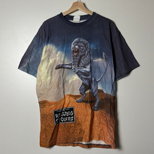 Vintage 1997 The Rolling Stones Bridges to Babylon Tour tee L
