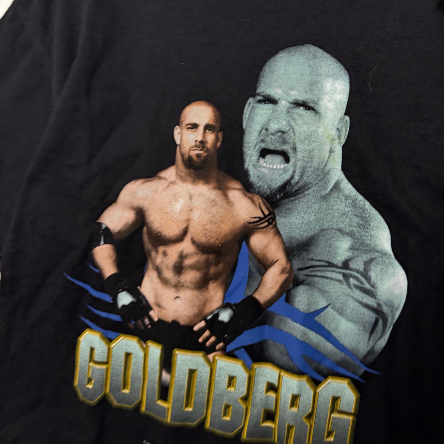 Vintage Bill Goldberg wrestling tee L