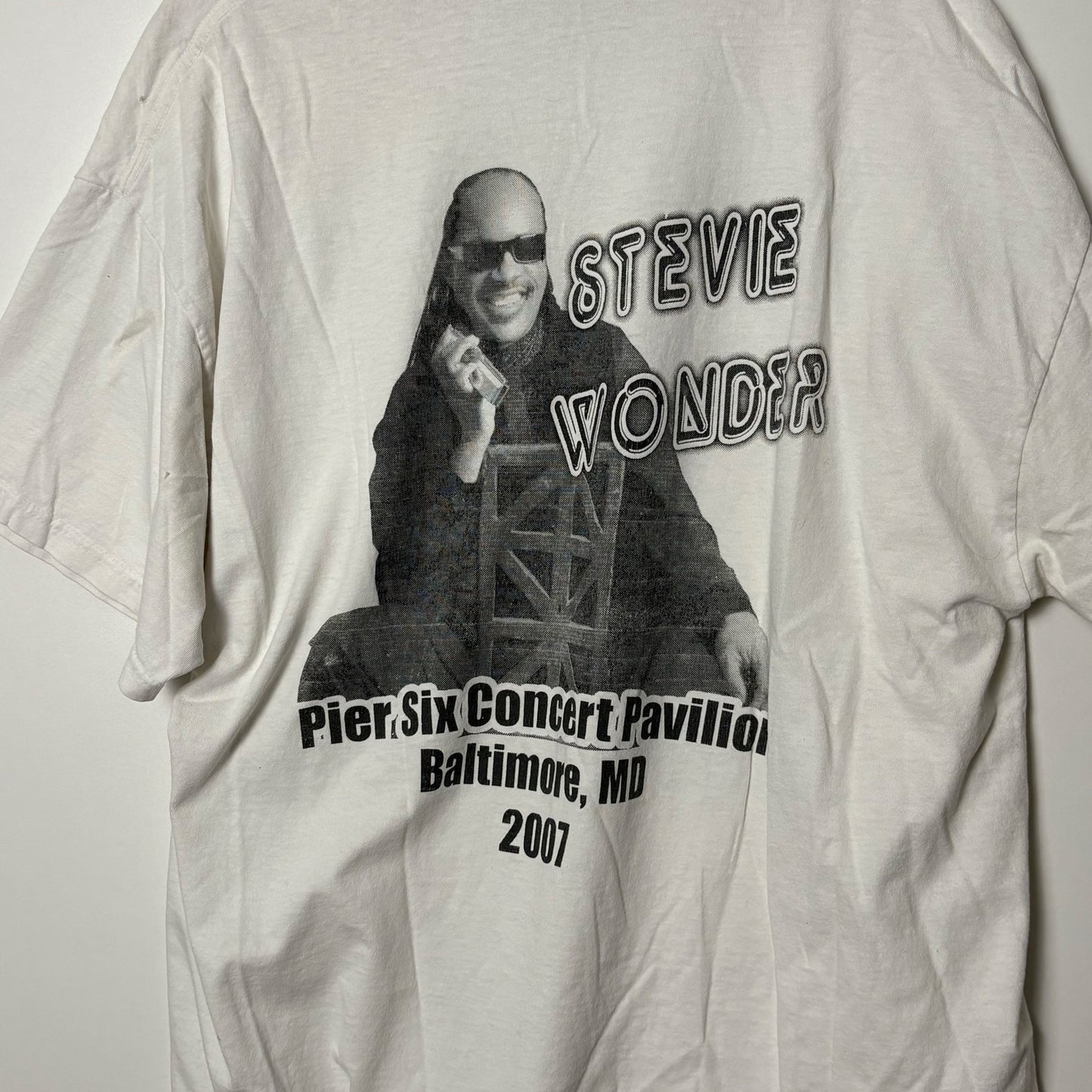 Vintage Stevie Wonder 2007 tour tee XL
