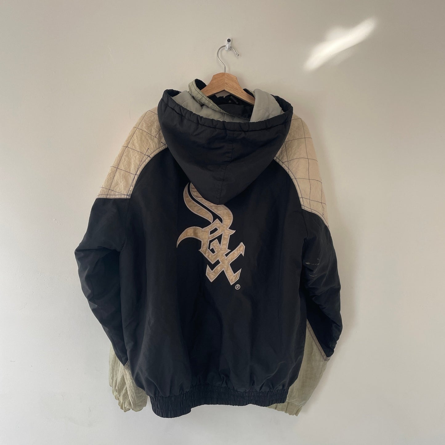 Vintage Chicago white sox starter puffer jacket L