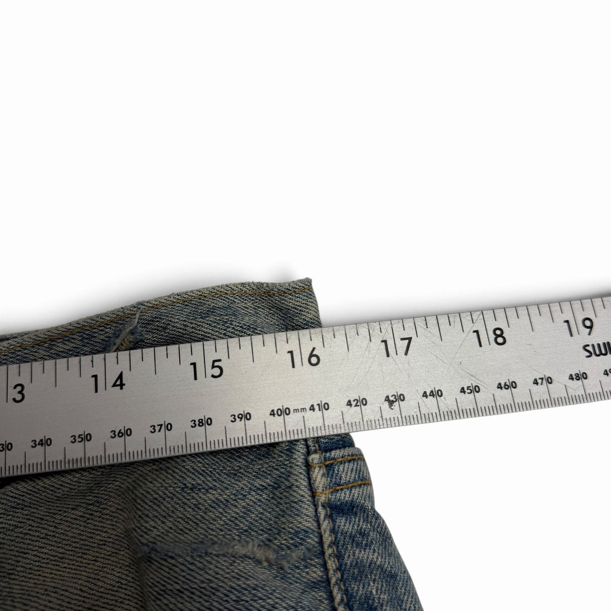 Levi 501 Patch Work Repaired Jeans 32x28