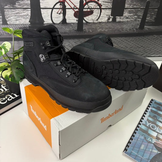 Timberland euro Hiker black size 9-12