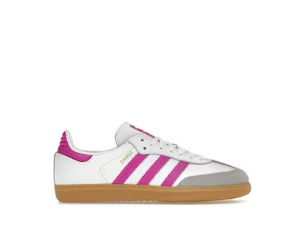 Adidas Samba White Purple Burst Gum Size: 6.5/8w,7/8.5w