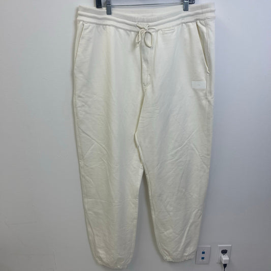 Y-3 white joggers sweatpants XL