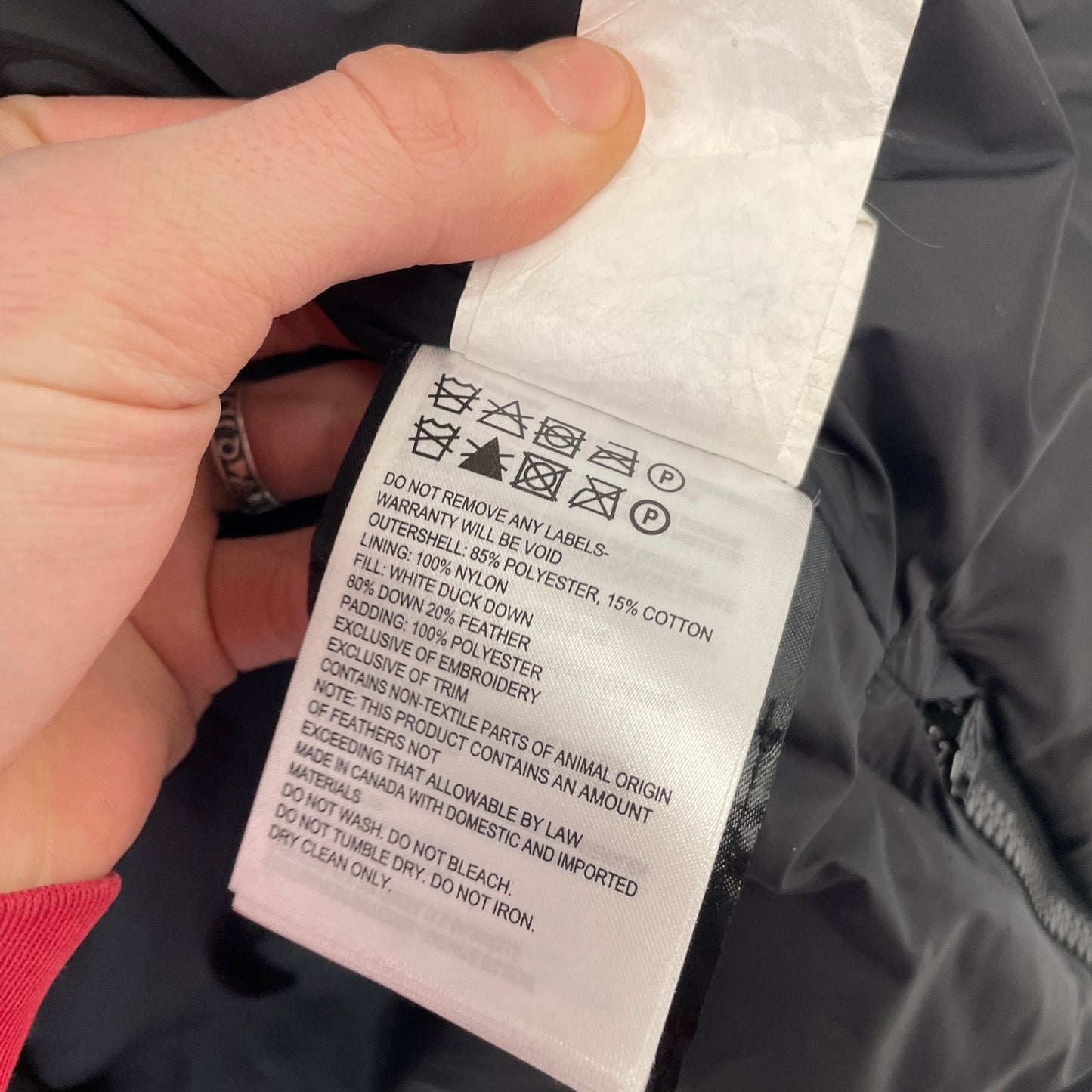 Canada goose maitland black parka puffer jacket XS