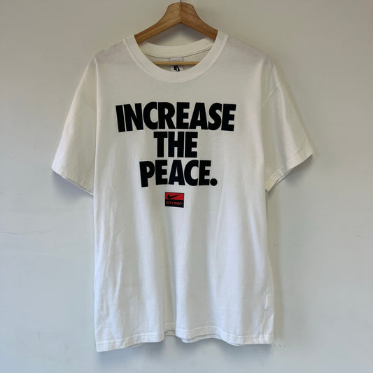 NIKE X STUSSY increase the peace graphic Tee M