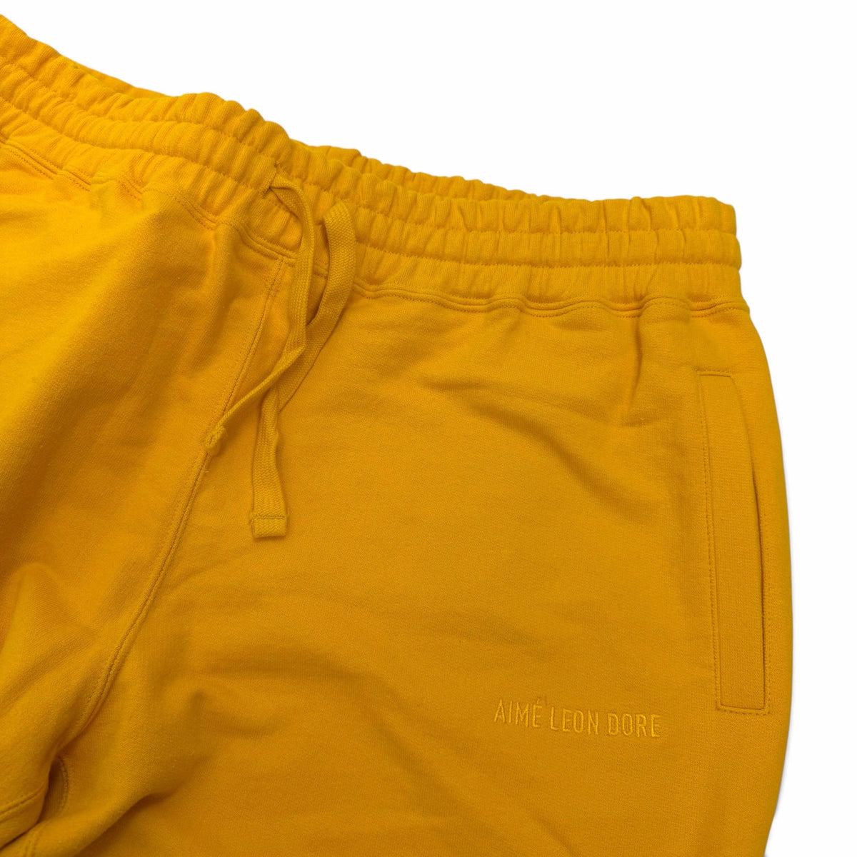 Aimé Leon Dore Yellow Sweatpants XXL