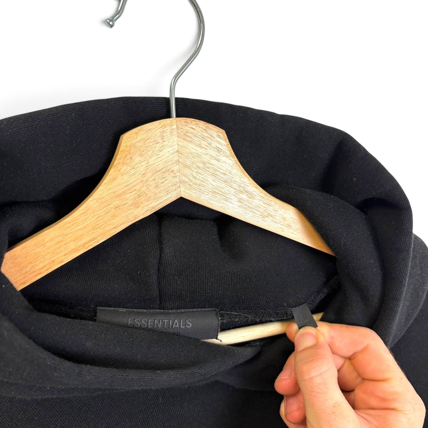 Essentials Fear of God Spell Out Hoodie XL