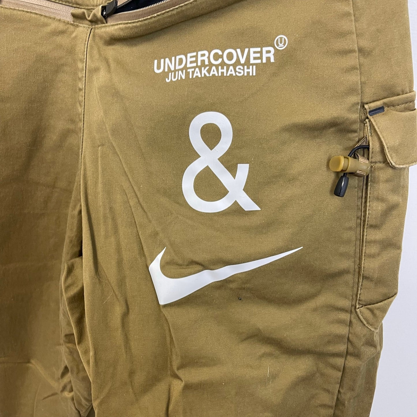 Nike x Undercover brown cargo jogger pant S