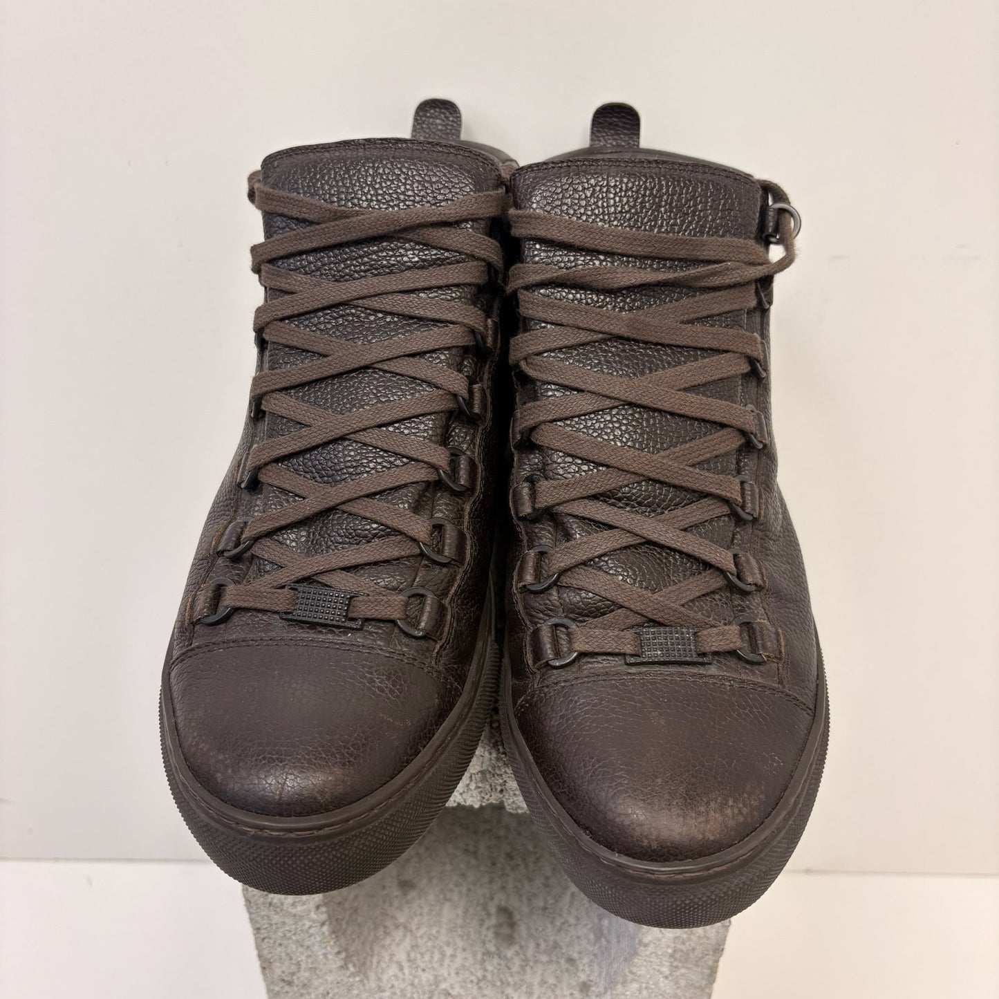 Balenciaga Arena High Brown Sneaker 8