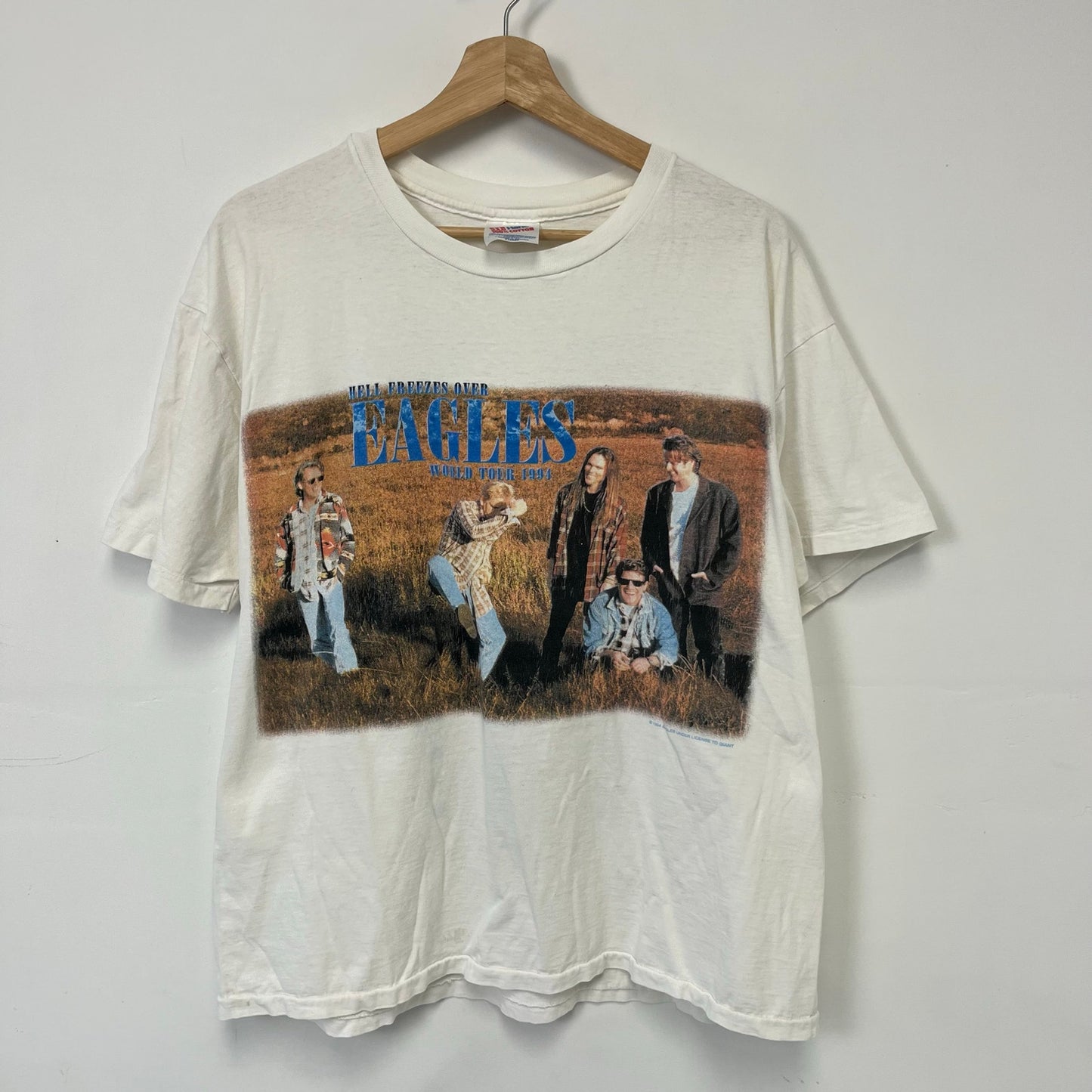 Vintage The Eagles Tour Band T-Shirt XL