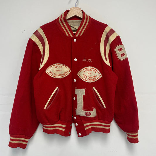 Vintage 70s varsity letterman jacket L