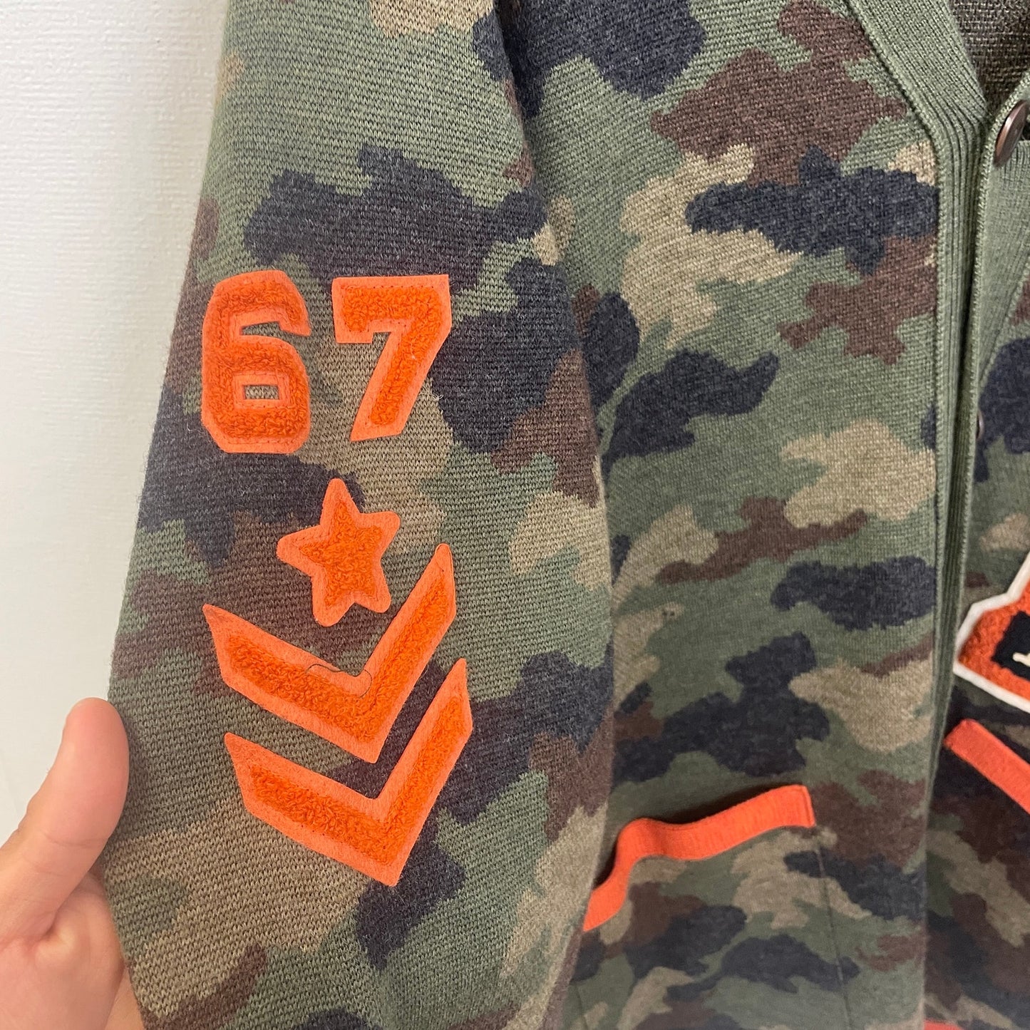 Polo Ralph Lauren P Wing Tiger Camo Cardigan L