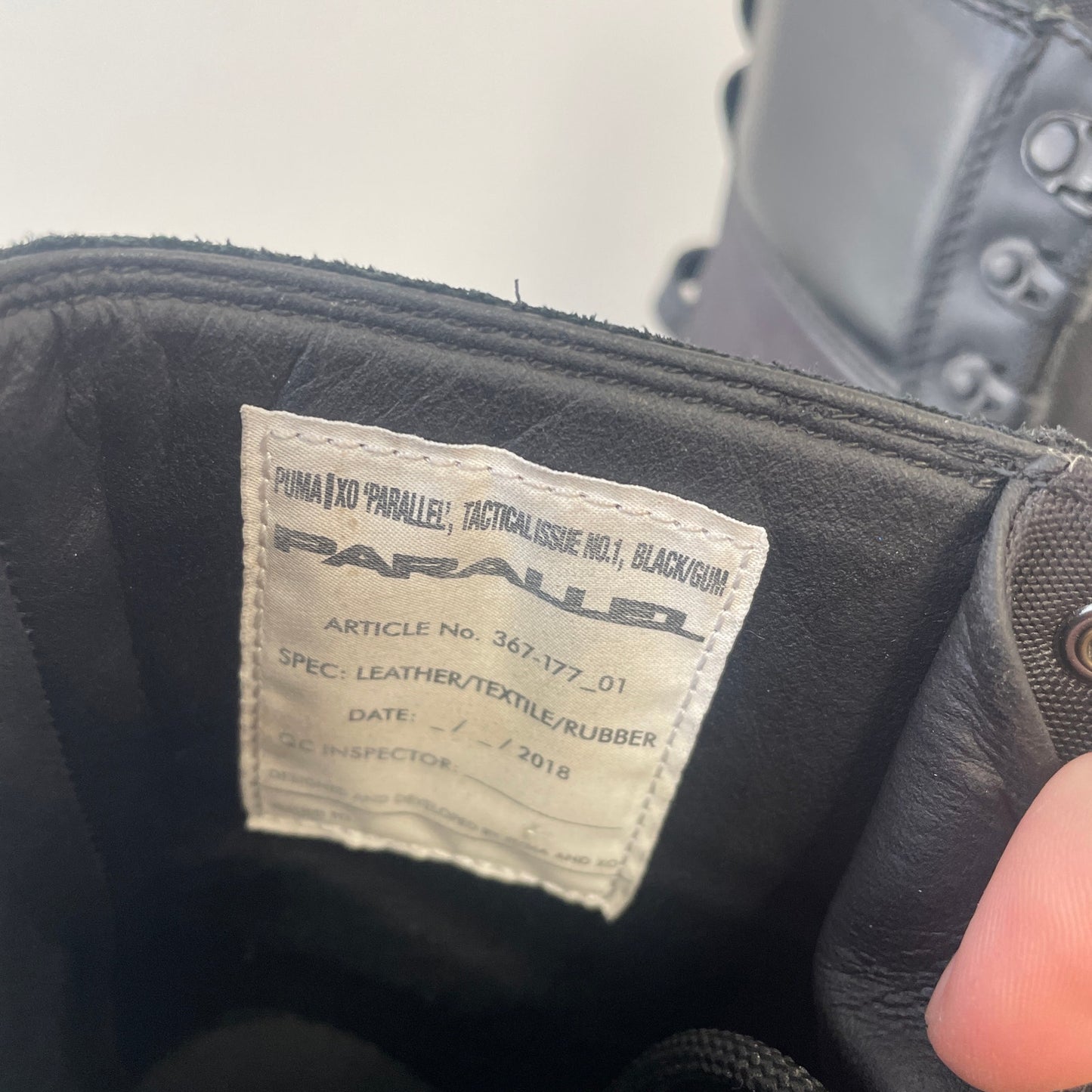 Puma Xo Parallel Tactical Issue No 1 Black/gum The Weeknd