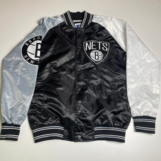 Starter Brooklyn Nets satin jacket L