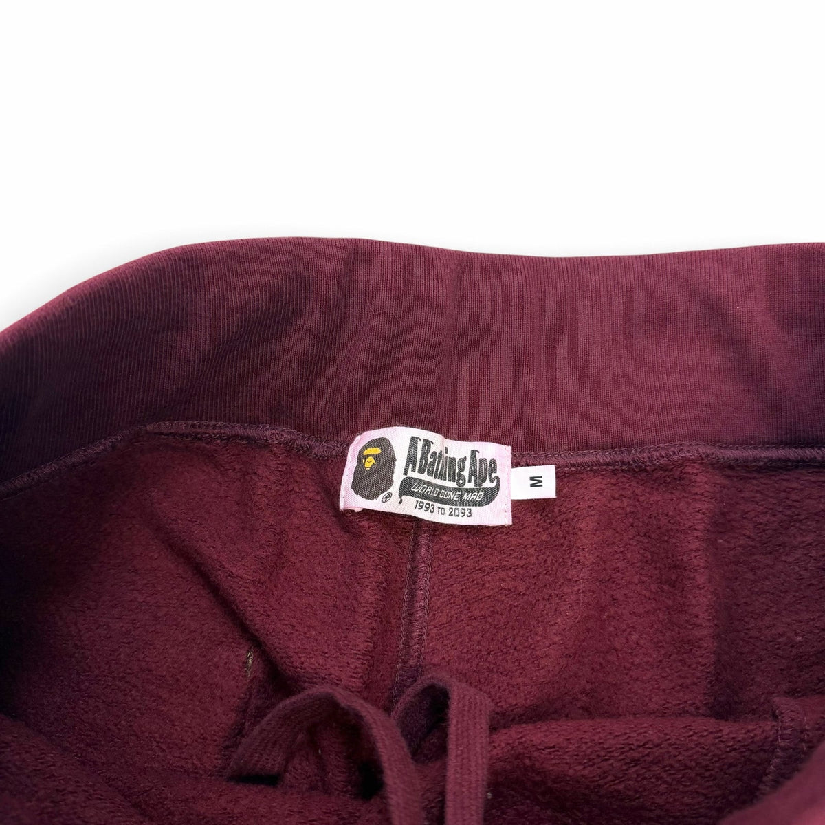A Bathing Ape Red Bape Shark Sweatpants M