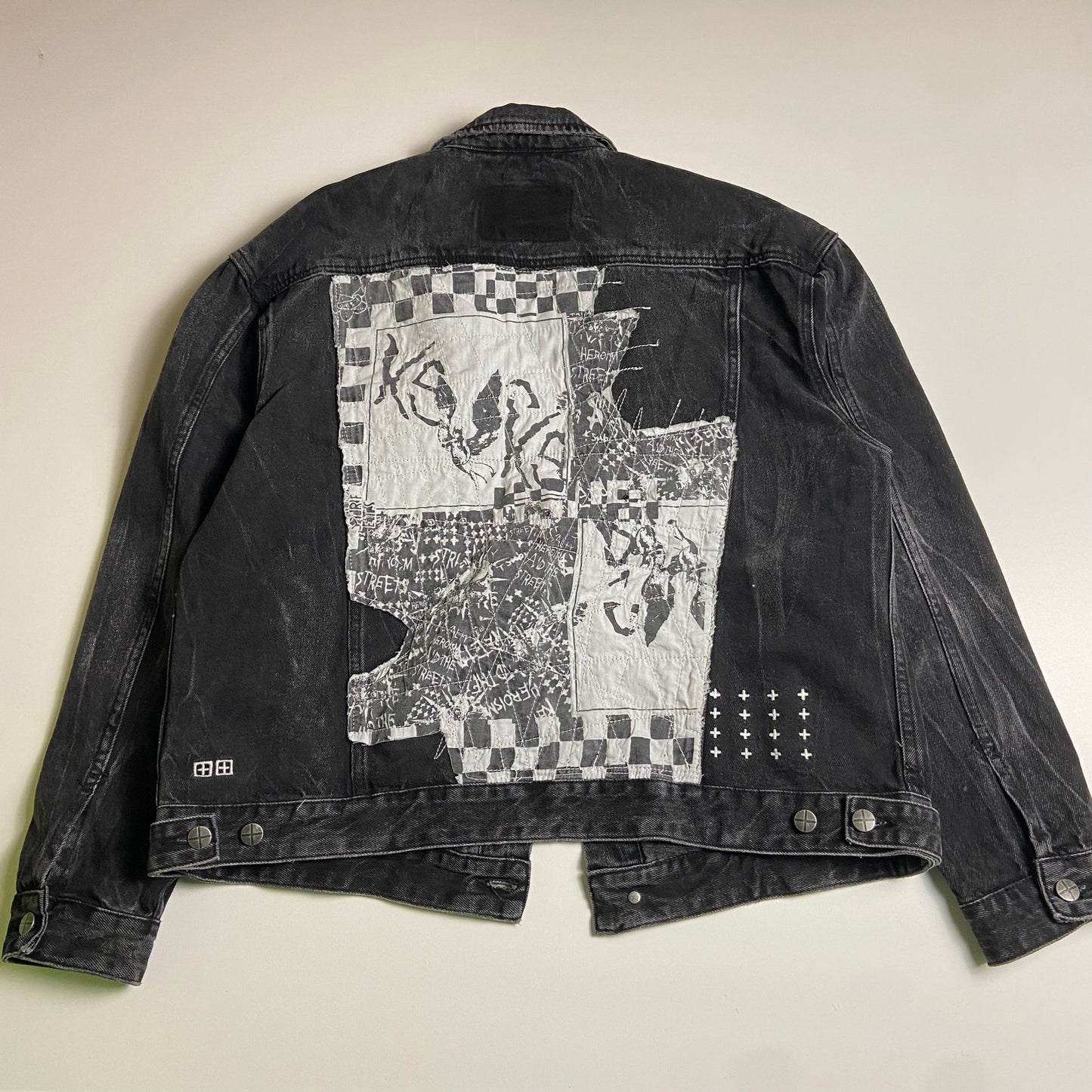 Ksubi sashiko denim jacket