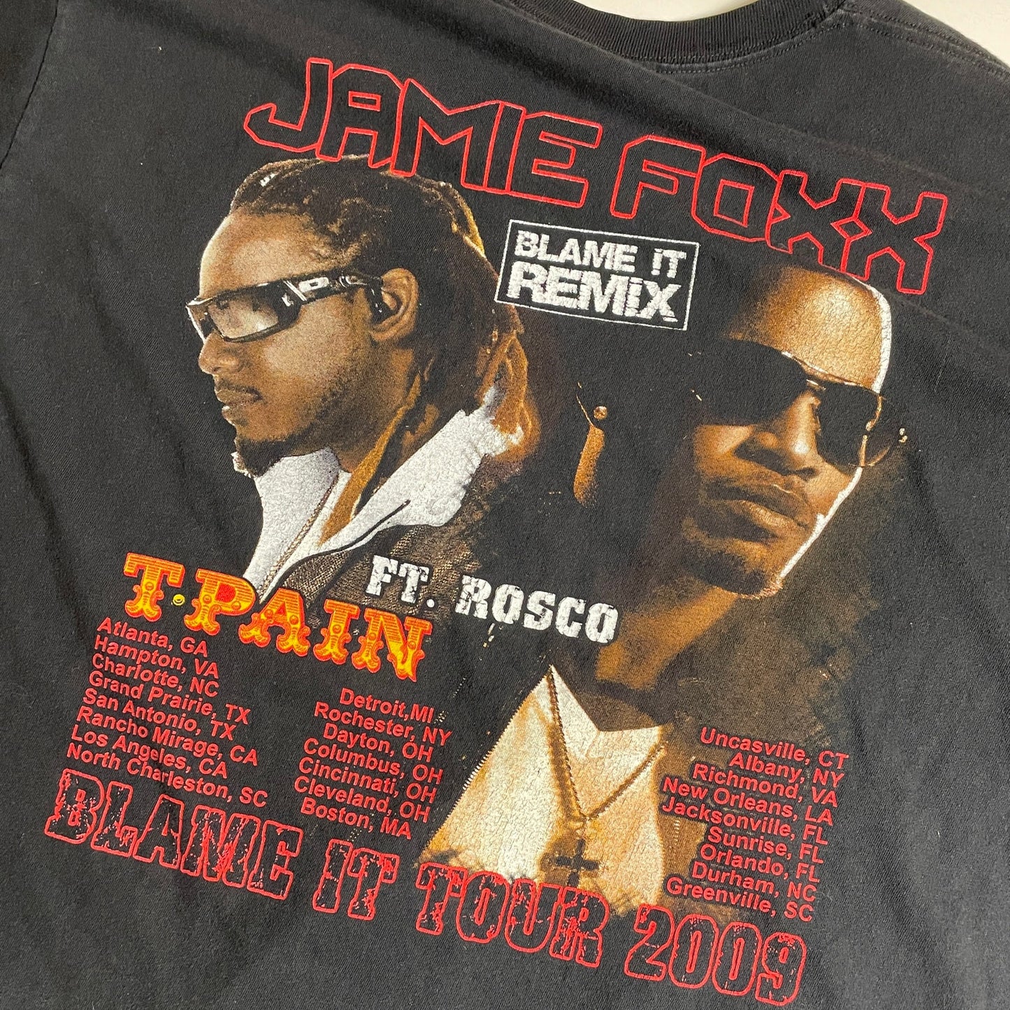 Jamie fox t-pain vintage rap t