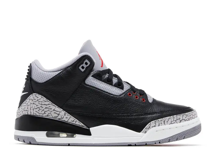 Jordan 3 OG Black Cement Size: 8, 8.5, 9, 9.5, 10, 10.5, 11.5, 12, 13