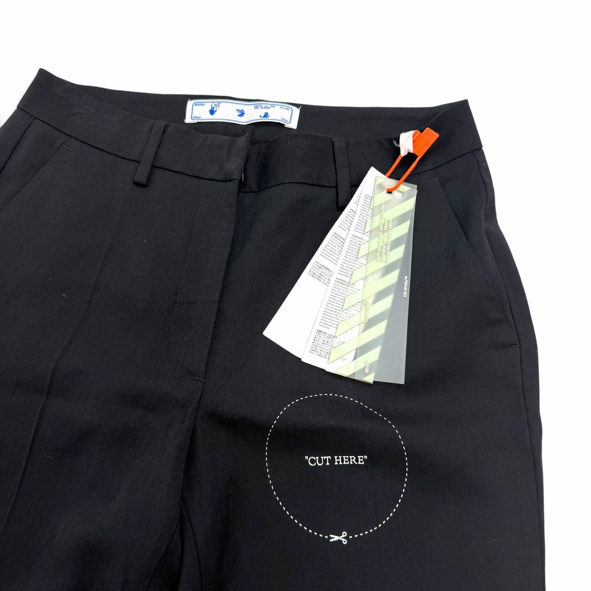 Off-White Casual Dress Pants Black 30x30