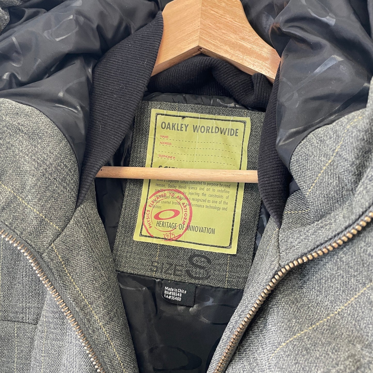 Oakley military style parka S