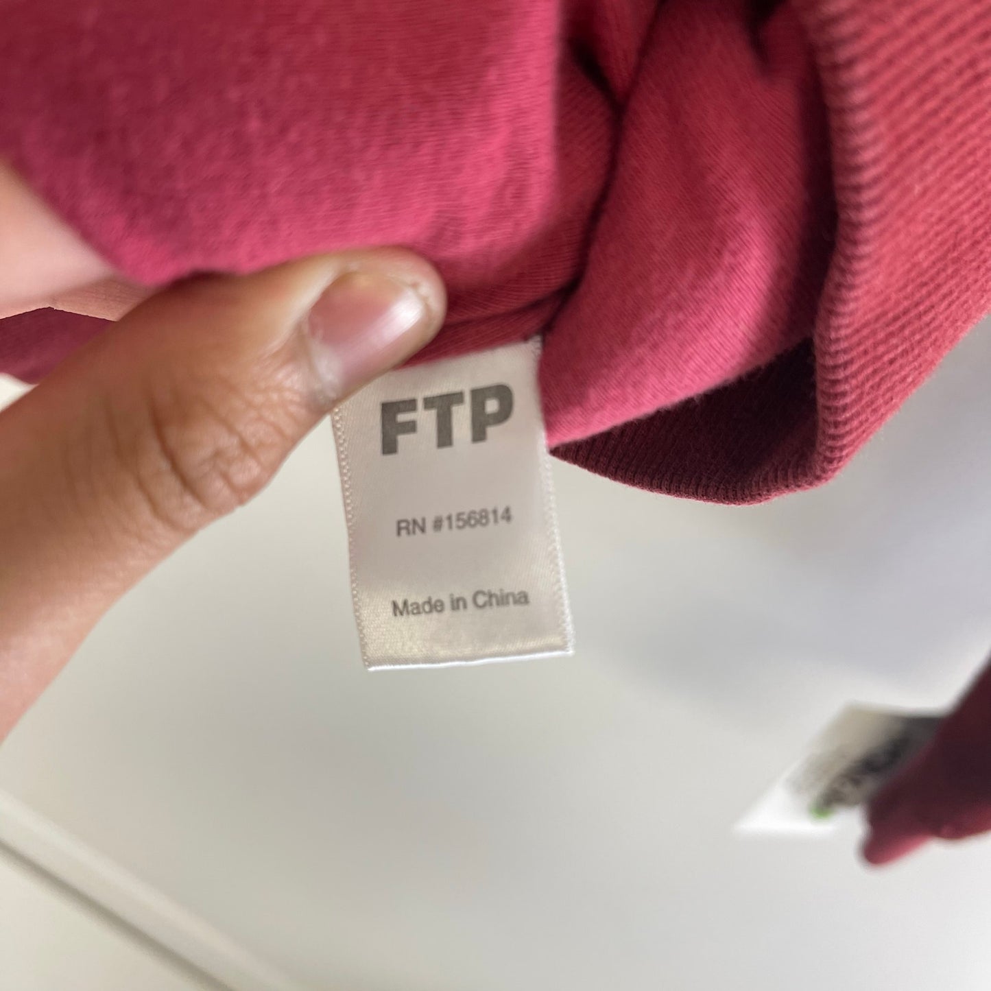 FTP Sherpa Half Zip Jacket fleece Red L