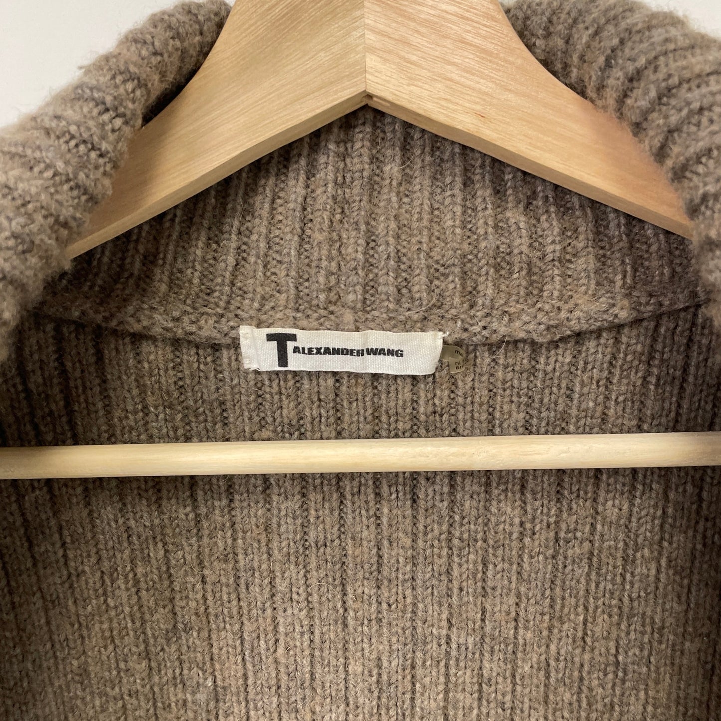 Alexander wang alpaca wool knit cardigan sweater M