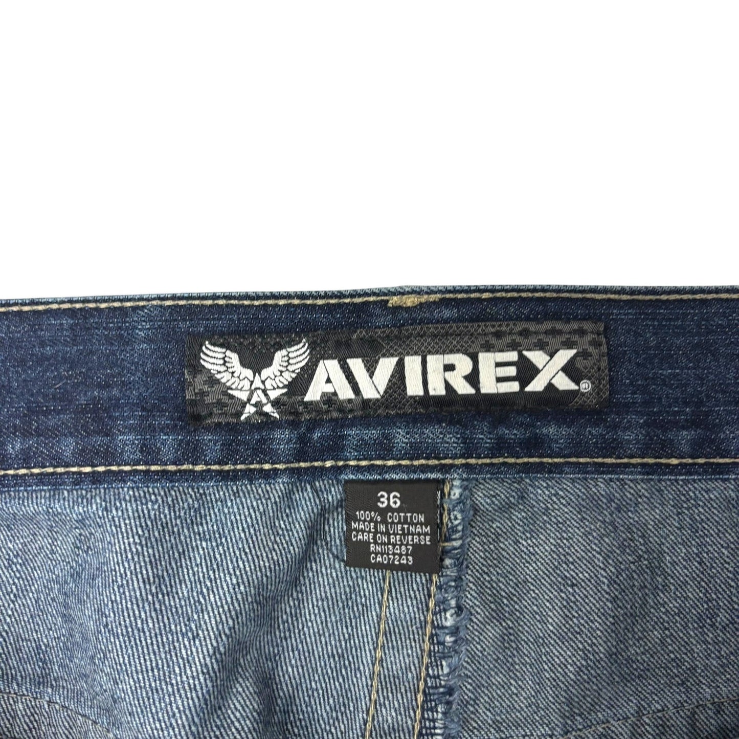 Y2K Avirex Baggy Shorts 36