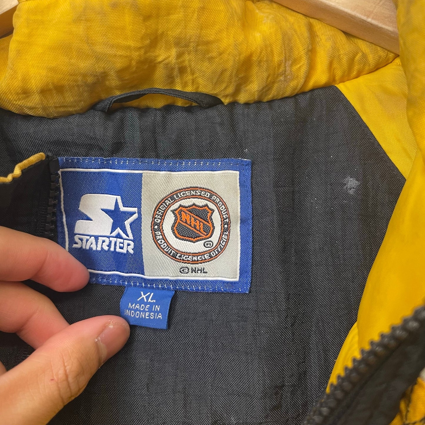Vintage 90s Pittsburgh Penguin Starter Jacket XL