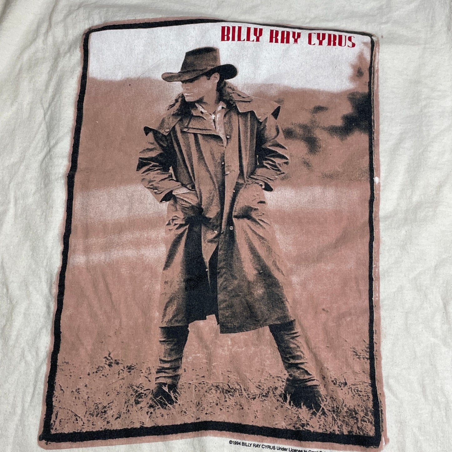 Billy Ray Cyrus 1995 redneck heaven t shirt XL