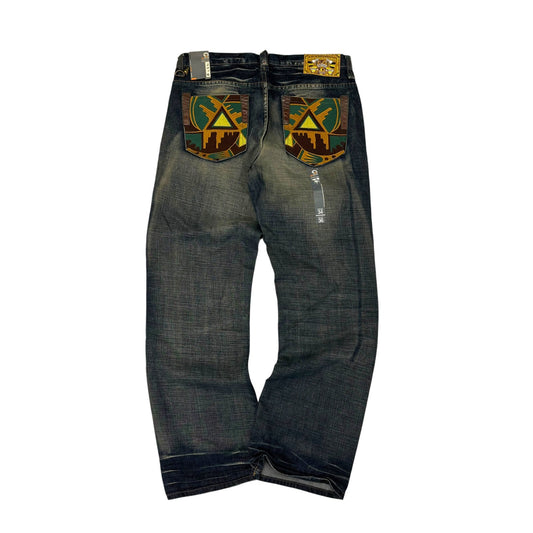 Brand New Y2K Akademiks Baggy Jeans