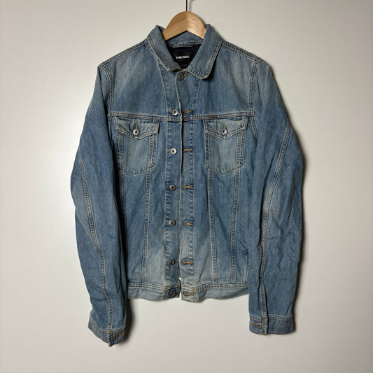 Diesel y2k lightwash denim trucker jacket L
