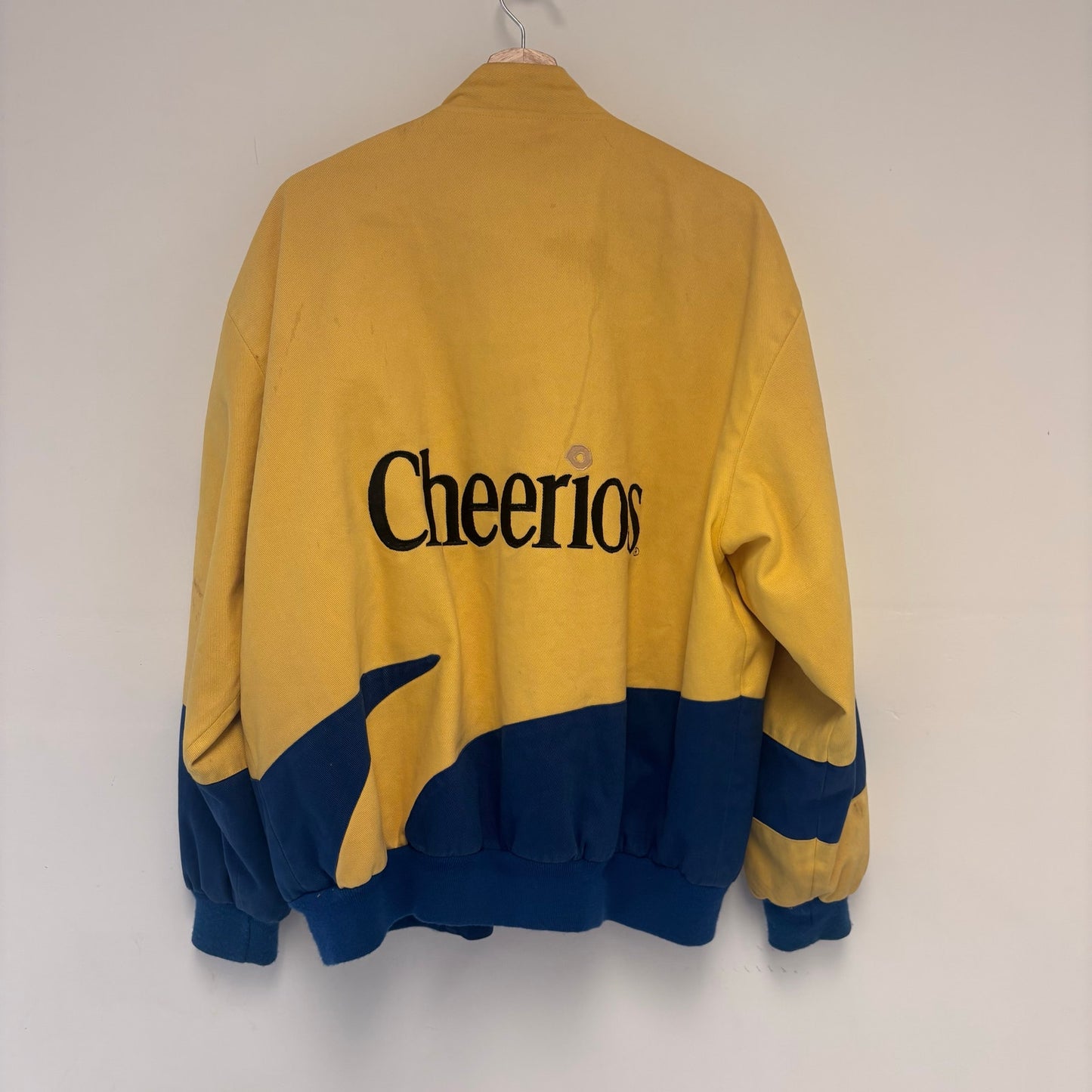 Vintage Jeff Hamilton cheerios nascar Jacket L
