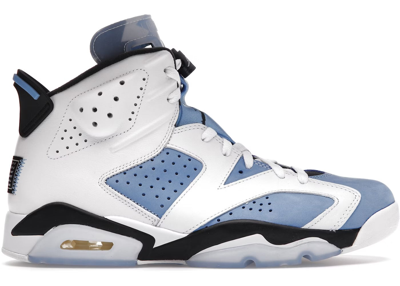 Jordan 6 UNC Size: 10