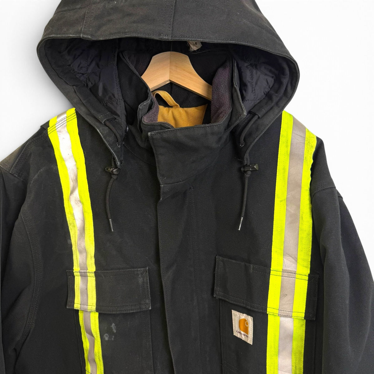 Carhartt Artic Black hi vis fire resistant 3M Jacket XL