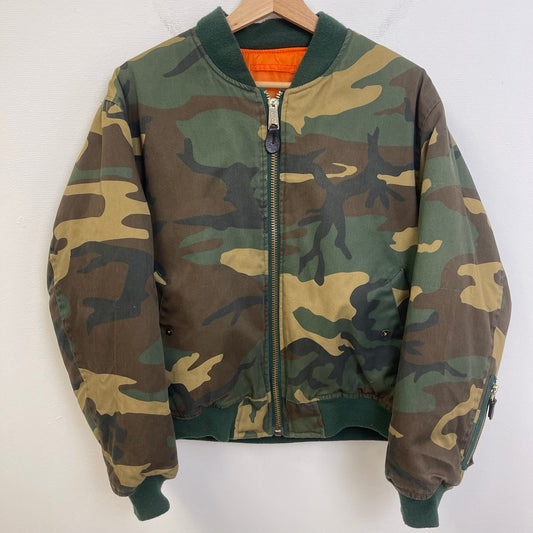 1017 Alyx 9SM ‘Halcyon Blvd’ Green Camo Bomber Jacket M