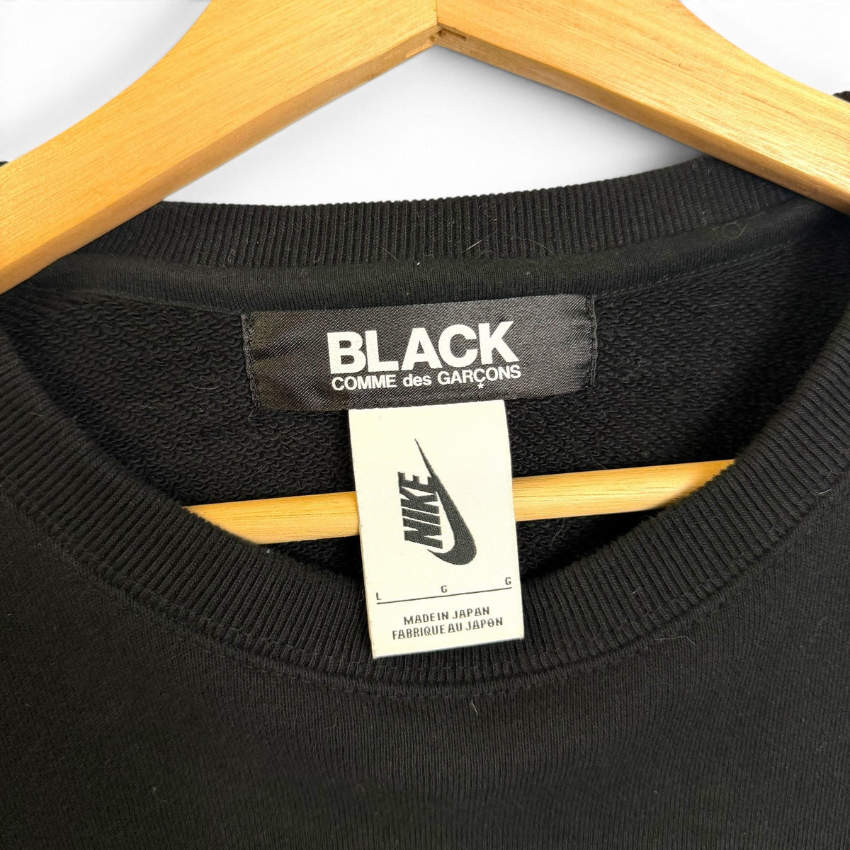 Nike Black Comme des Garçons Sweater L