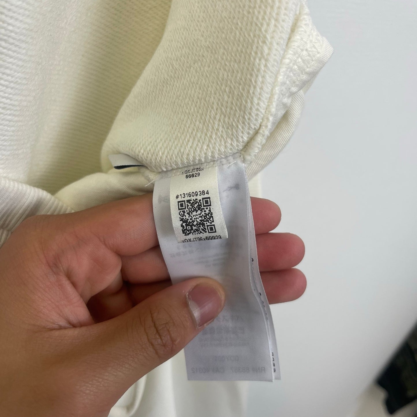 Y-3 white joggers sweatpants XL