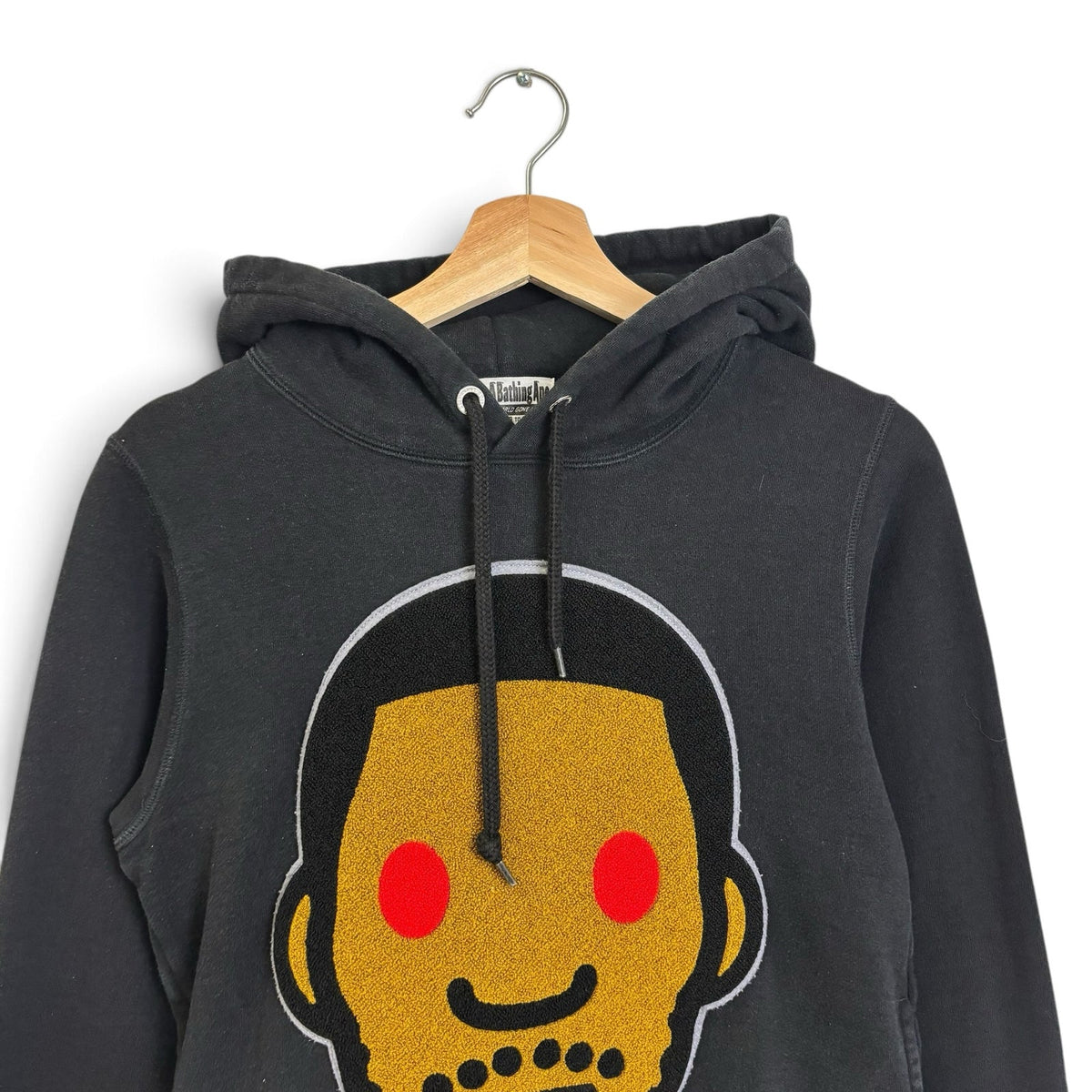 BAPE x Kid Cudi Pullover Hoodie Black SS21 S