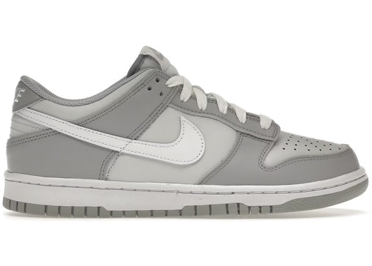 Nike Dunk Low Two Toned Grey Size: 6.5Y