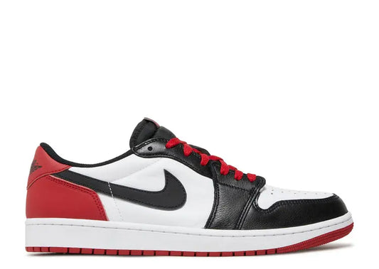 Jordan 1 Low Black Toe Size: 5.5M/7W, 6M/7.5W