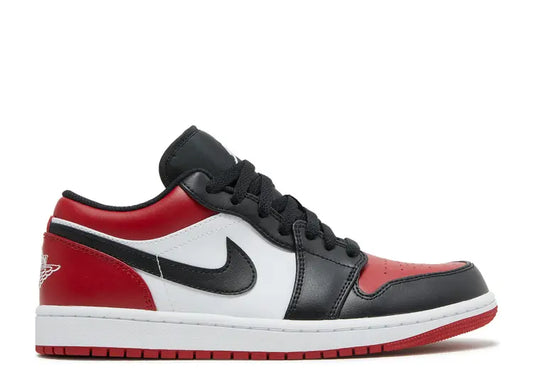 Jordan 1 Low Bred Toe Size: 11, 8.5