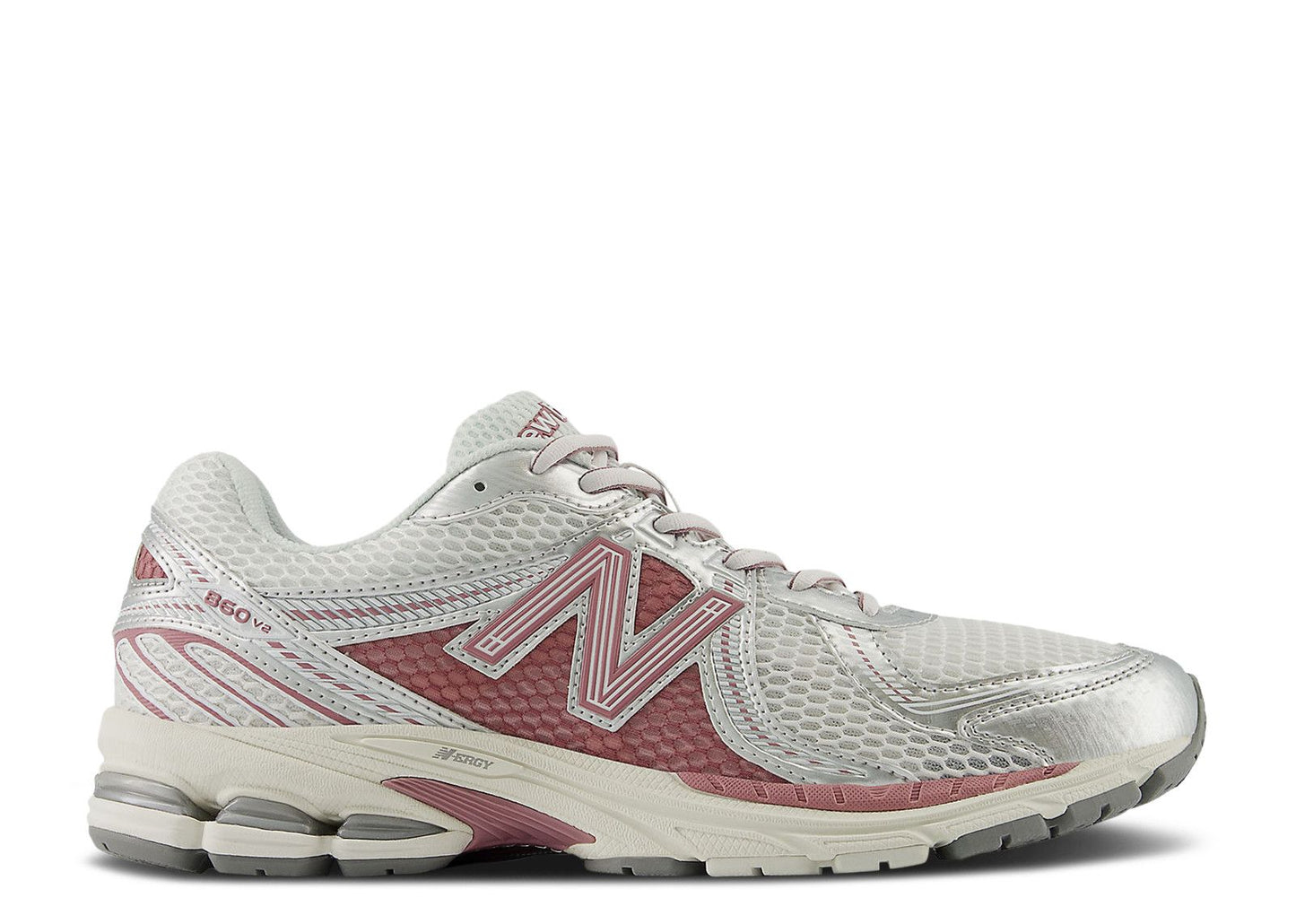 New Balance 860 Grey Red Size: 12