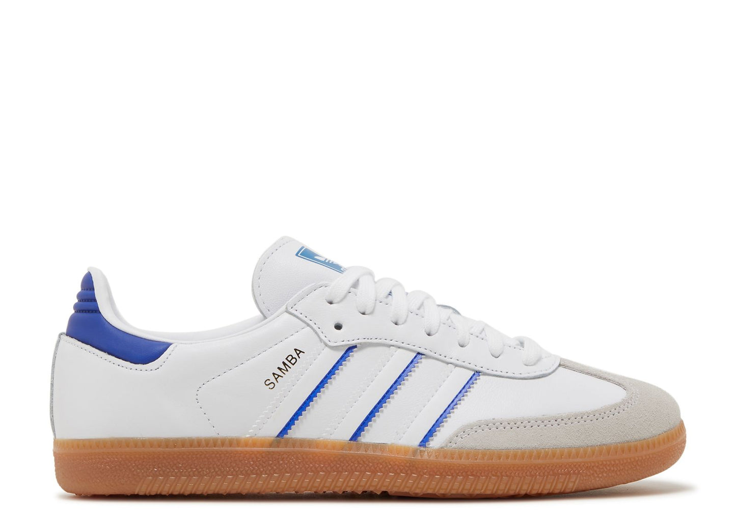 Adidas Smba White Lucid Blue Size: 9.5
