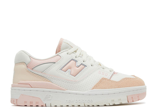 New Balance 550 White/Pink Size: 7w