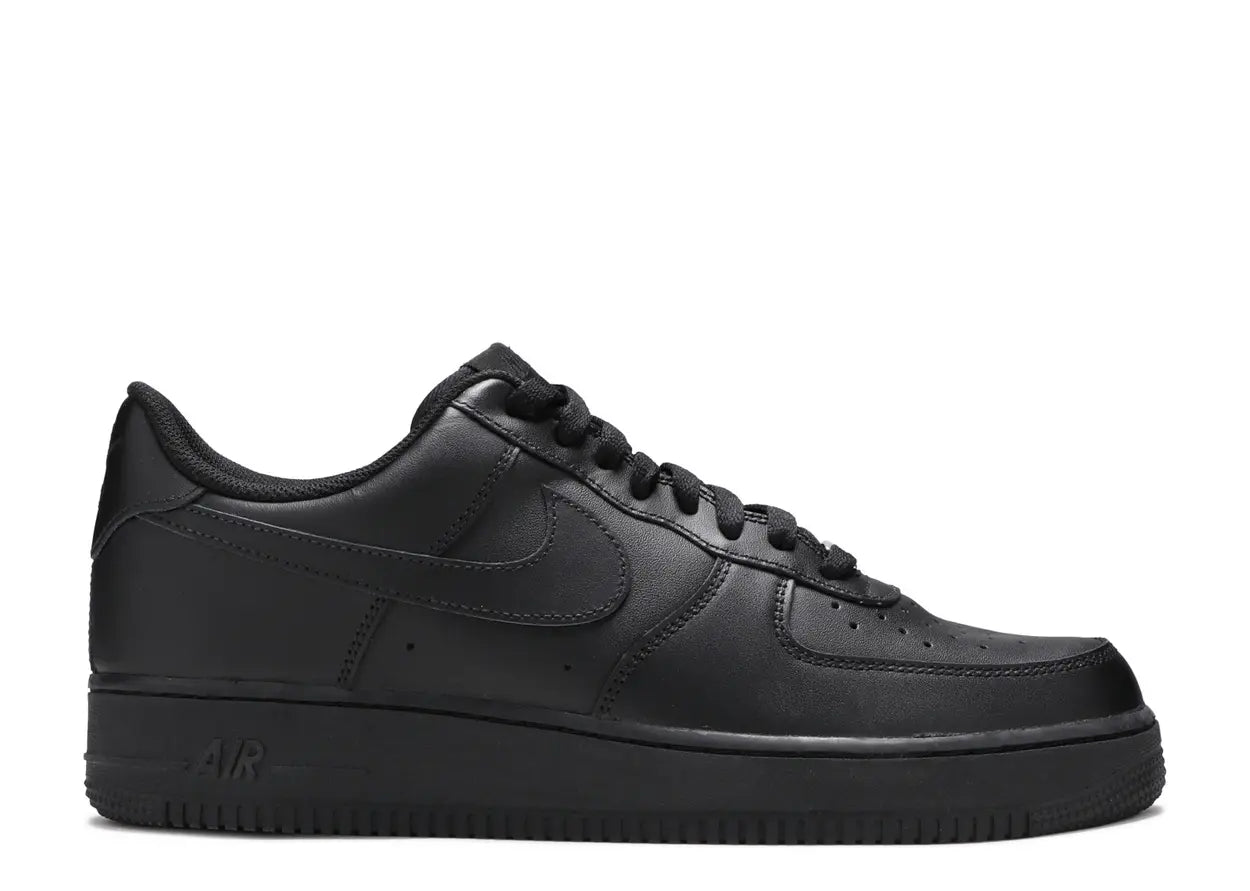 Nike Air Force 1 Triple Black Size: 8, 8.5, 10, 12, 13, 14