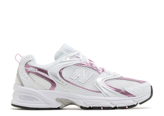 New Balance 530 White/Pink Sugar Size: 5.5/7w, 8.5/10w