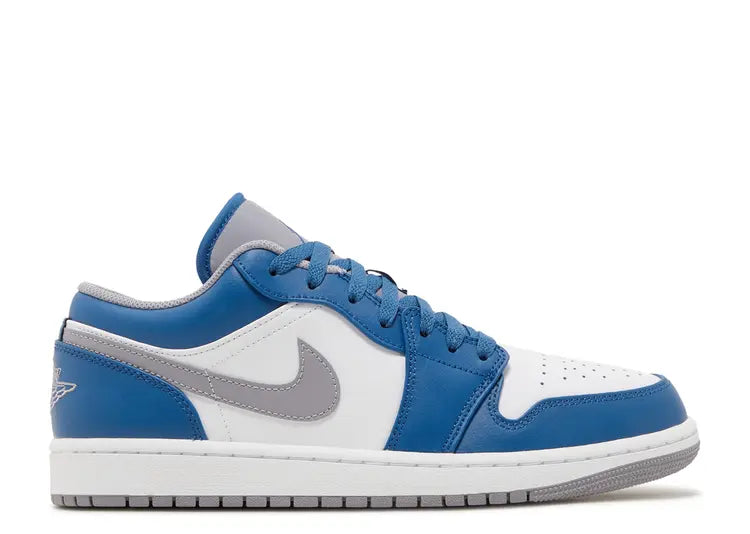 Jordan 1 Low True Blue Cement Size: 6.5M/8W, 7M/8.5W